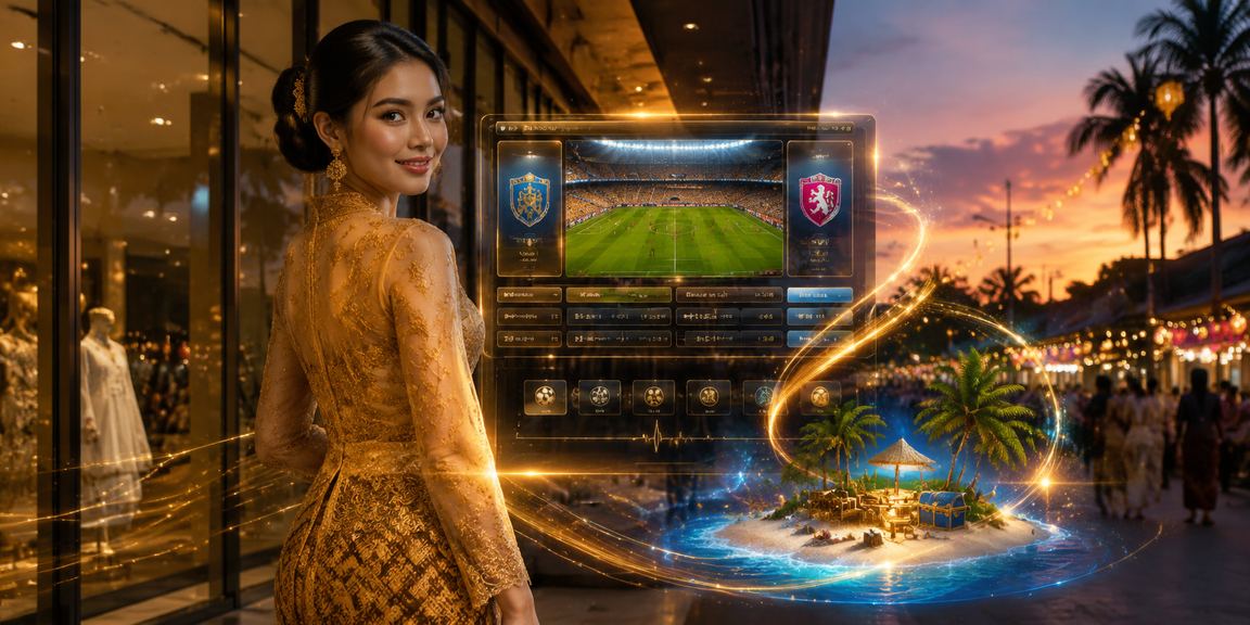 Hiburan kasino Malaysia bergaya kebaya melalui akaun s100